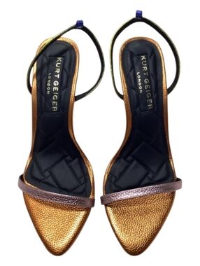 Kurt Geiger London shoreditch sandal Purple Green Orange Size EU 40.5